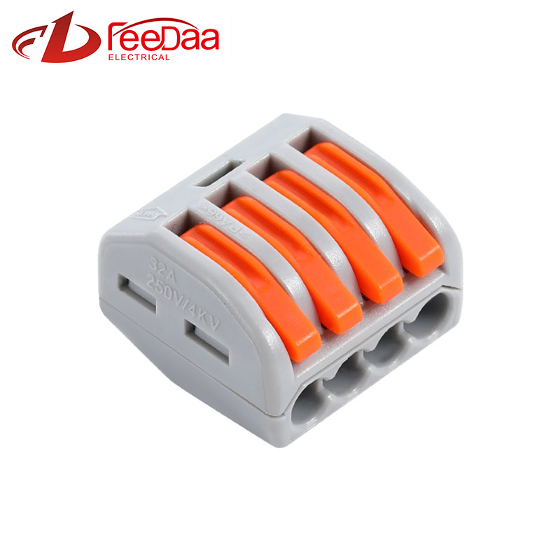 WAGO 222 Series Quickly Wire Connector | 1 ໃນ 3 ອອກ PCT-214