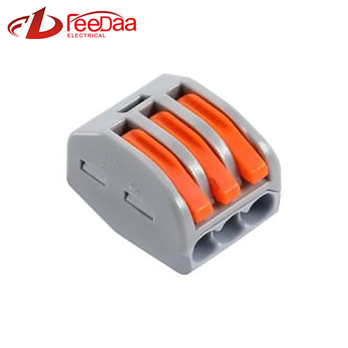 WAGO 222 Series Quickly Wire Connector | 1 ໃນ 2 ອອກ PCT-213