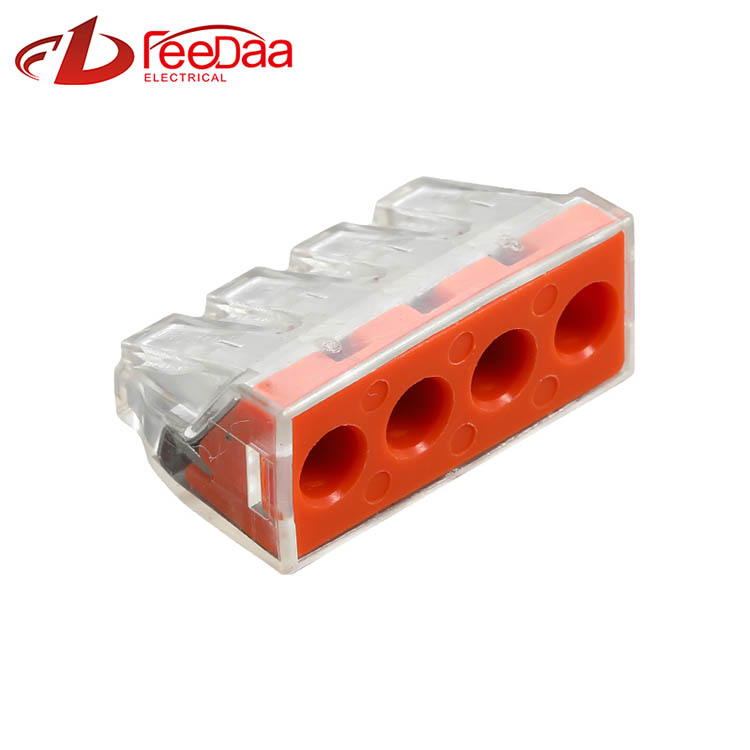 WAGO 773 Series Quickly Wire Connector | 1 ໃນ 3 ອອກ 174 PCT-104D