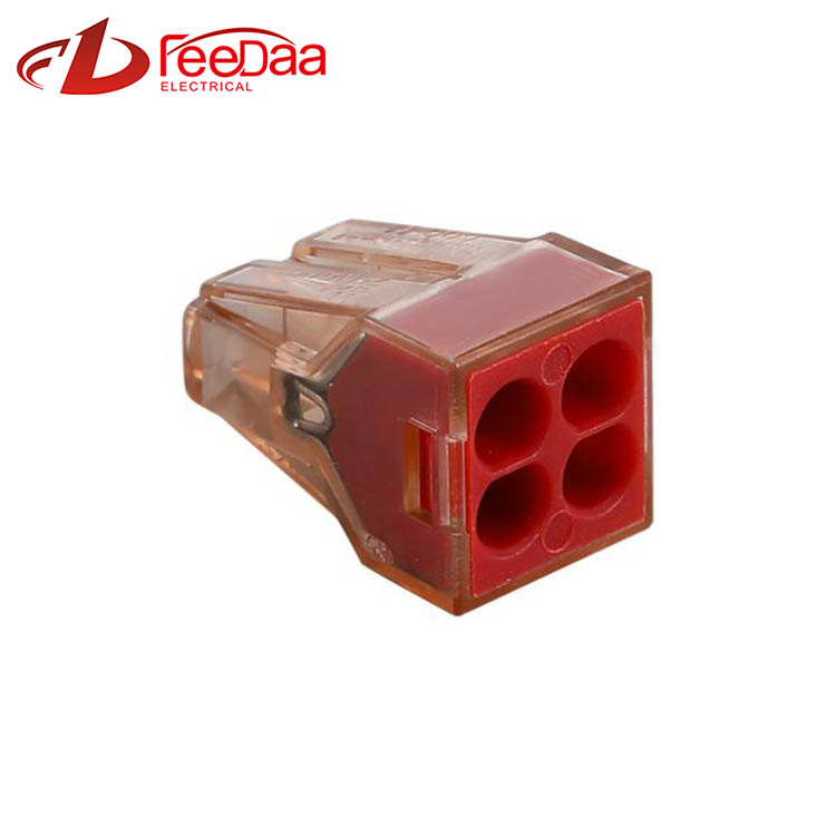 WAGO 773 Series Quickly Wire Connector | 1 ໃນ 3 ອອກ PCT-604