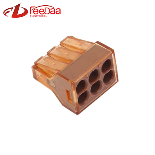 WAGO 773 Series Quickly Wire Connector | 1 ໃນ 5 ອອກ PCT-606