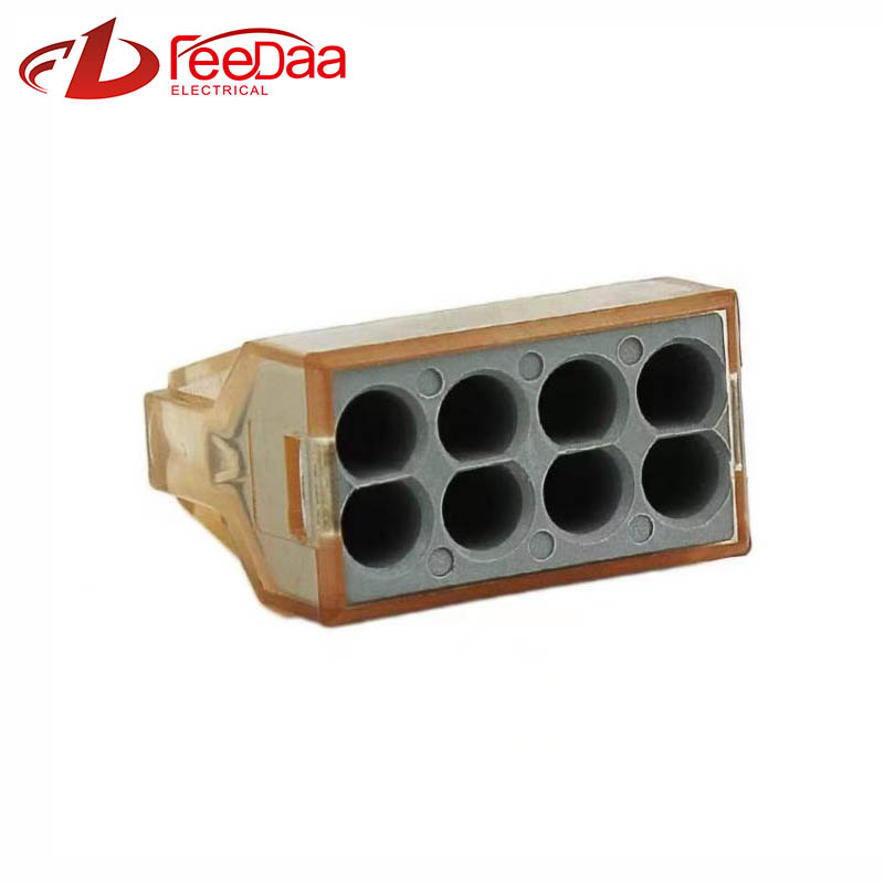 WAGO 773 Series Quickly Wire Connector | 1 ໃນ 7 ອອກ PCT-608